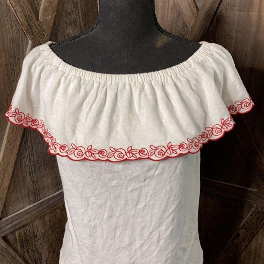 J Crew cold shoulder top - Picture 2 of 7